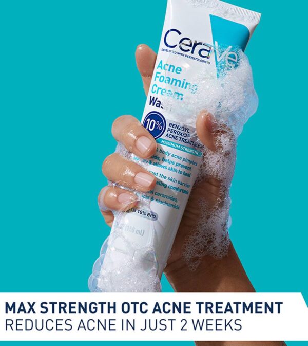 Acne Foaming Cream Wash 1