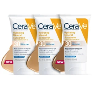Hydrating Mineral Sunscreen SPF 30 Face Sheer Tint, Shade: Medium - Image 3