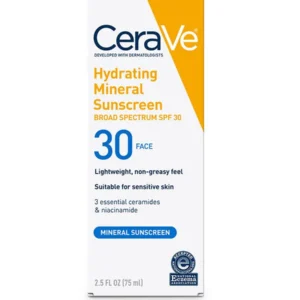 Hydrating Mineral Sunscreen SPF 30 Face Lotion Hydrating Mineral Sunscreen SPF 30 Face Lotion - Image 3
