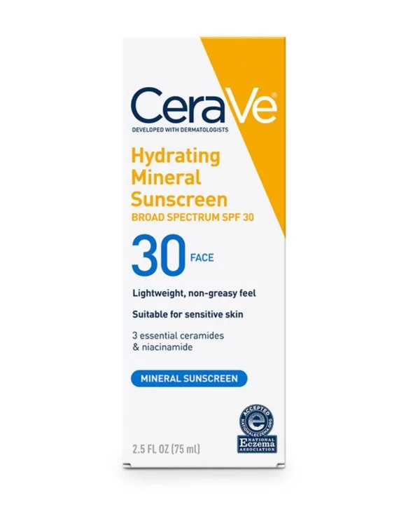 Hydrating Mineral Sunscreen SPF 30 Face Lotion Hydrating Mineral Sunscreen SPF 30 Face Lotion 2