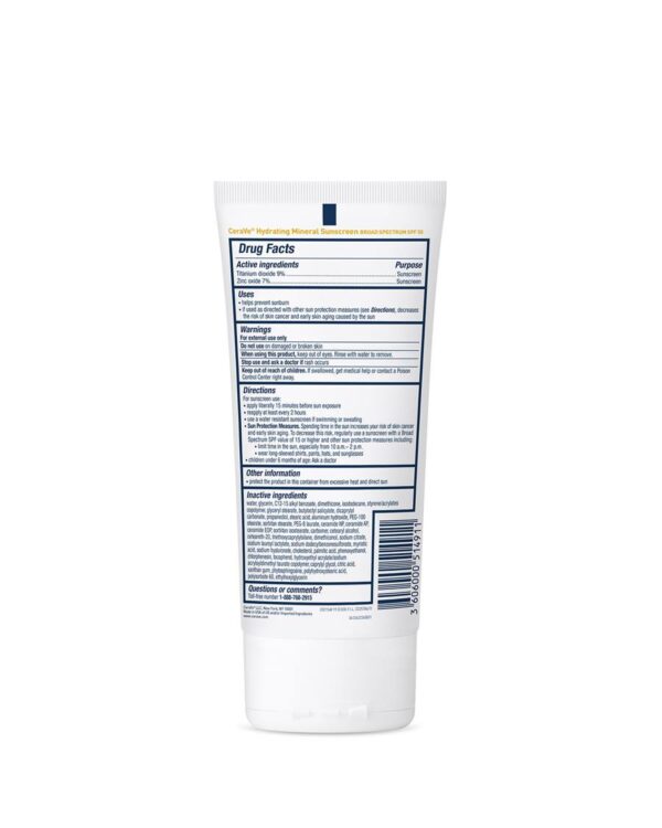 Hydrating Mineral Sunscreen SPF 50 Body Lotion Hydrating Mineral Sunscreen SPF 50 Body Lotion 1