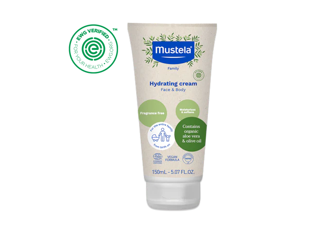 Organic Hydrating Cream with Olive Oil and Aloe