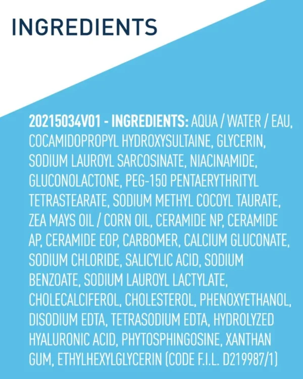 CeraVe SA Body Wash for Rough & Bumpy Skin SA Body Wash for Rough & Bumpy Skin