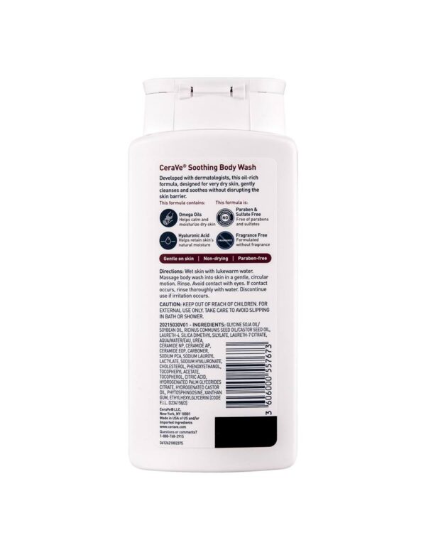 CeraVe Soothing Body Wash Soothing Body Wash 1