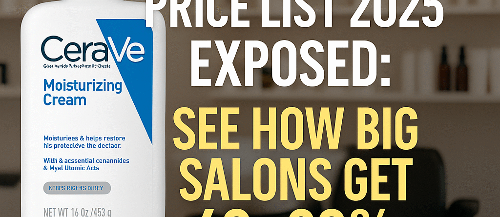 cerave wholesale price list 2025