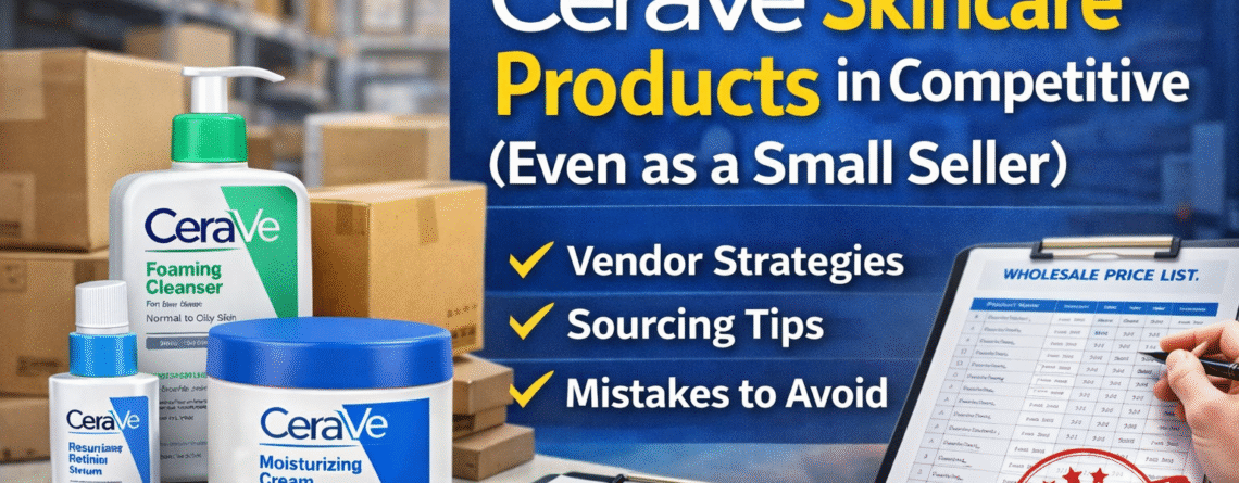 how to sell cerave skincare products