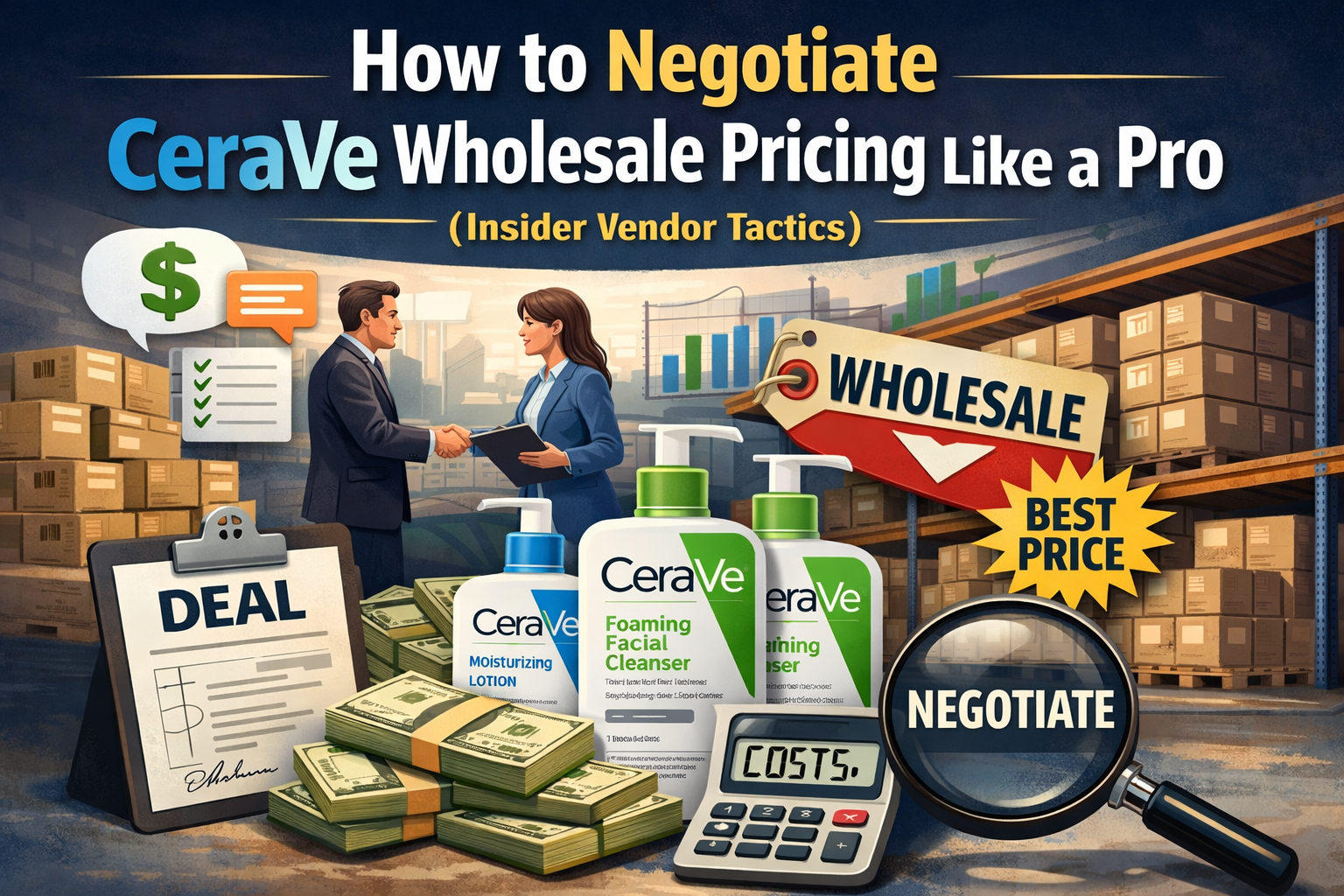 negotiate cerave wholesale pricing