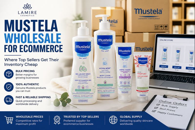 mustela wholesale for ecommerce