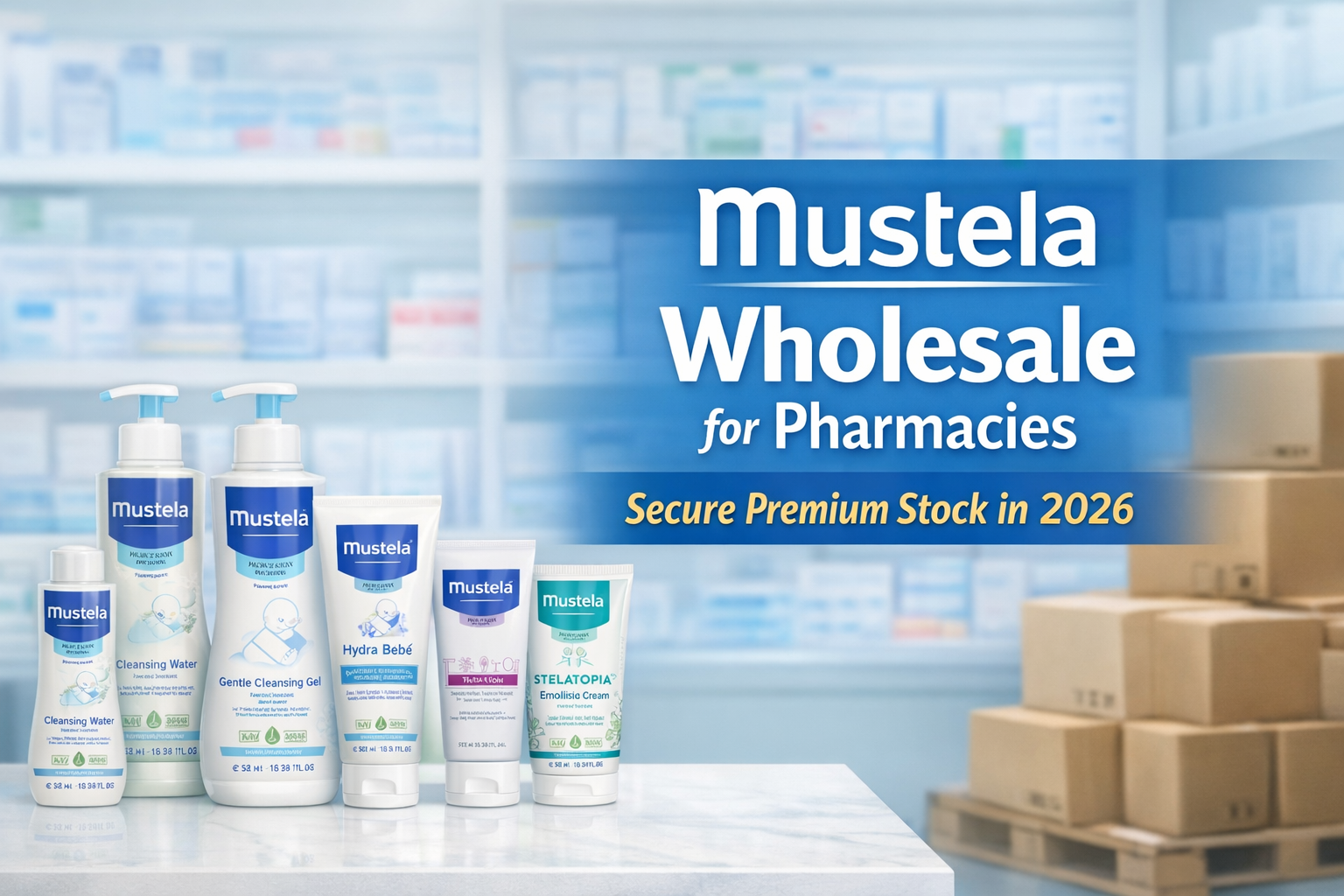 mustela wholesale for pharmacies