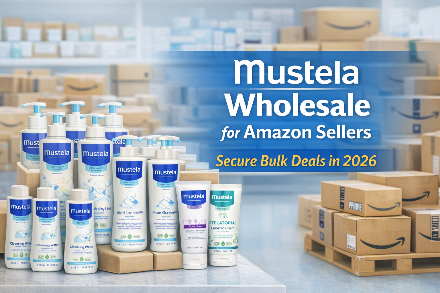 mustela wholesale for amazon sellers