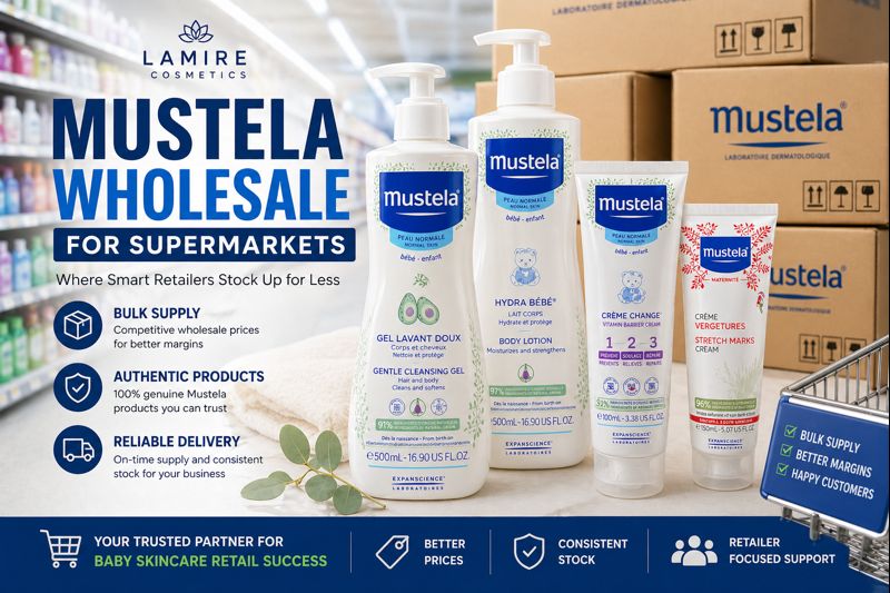 mustela wholesale for supermarkets